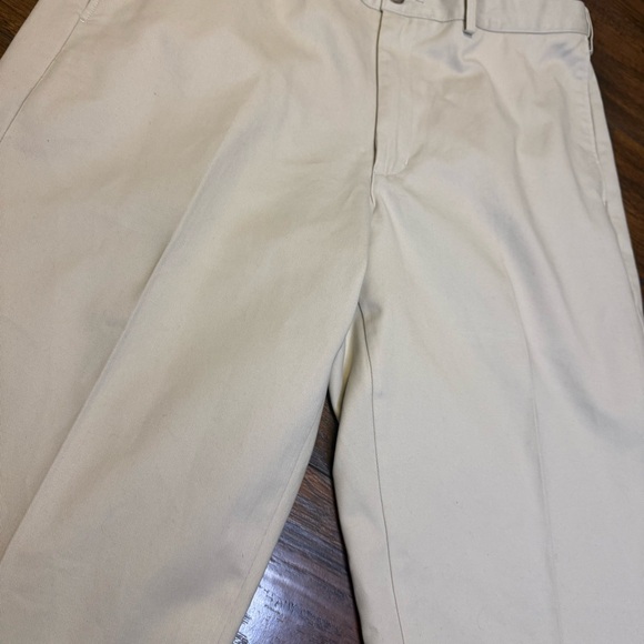 Lands' End 36 Traditional Fit Khaki Chinos NWOT Classic Preppy Ivy Style Cotton - Picture 3 of 9